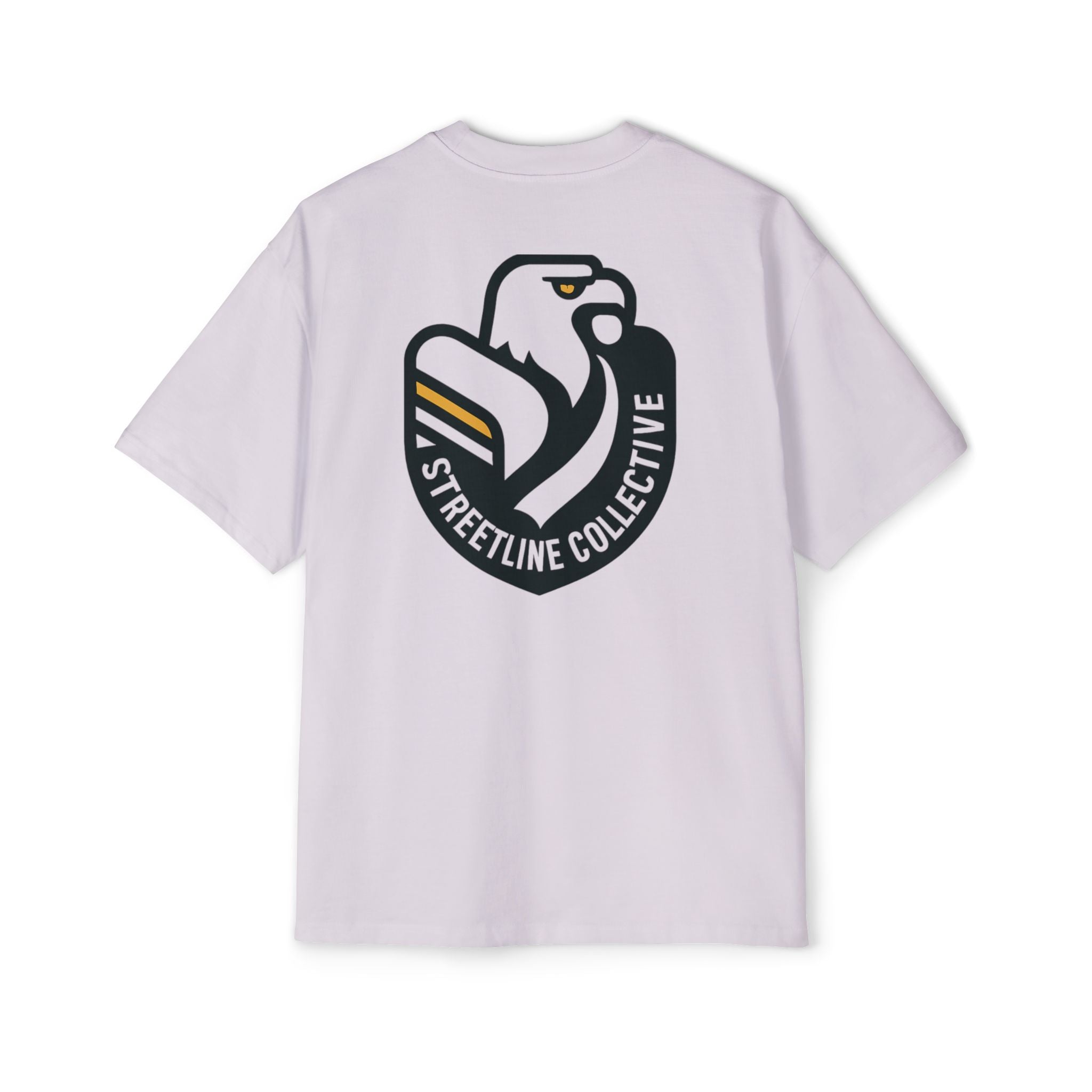 Streetline Collective Eagle Graphic Tee — Oversized Men's Casual T‑Shirt