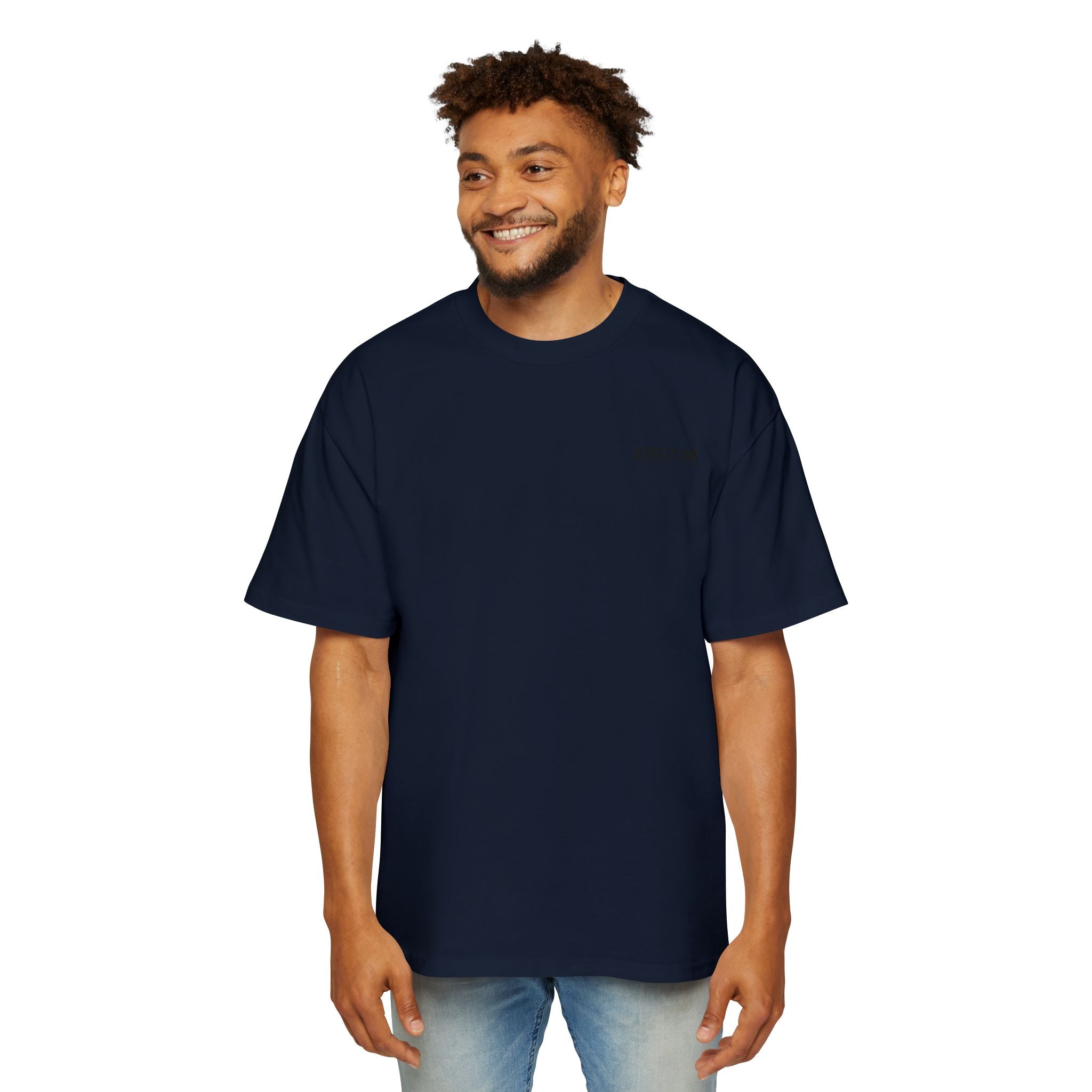 Streetline Collective Eagle Graphic Tee — Oversized Men's Casual T‑Shirt