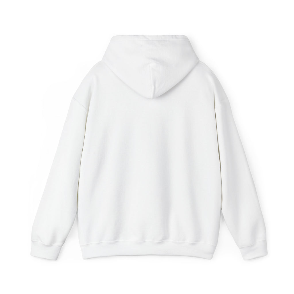 Streetline Minimal Logo Hoodie — Clean White Pullover
