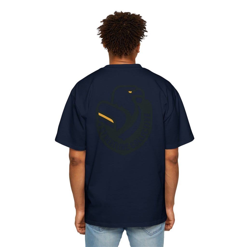 Streetline Collective Eagle Graphic Tee — Oversized Men's Casual T‑Shirt