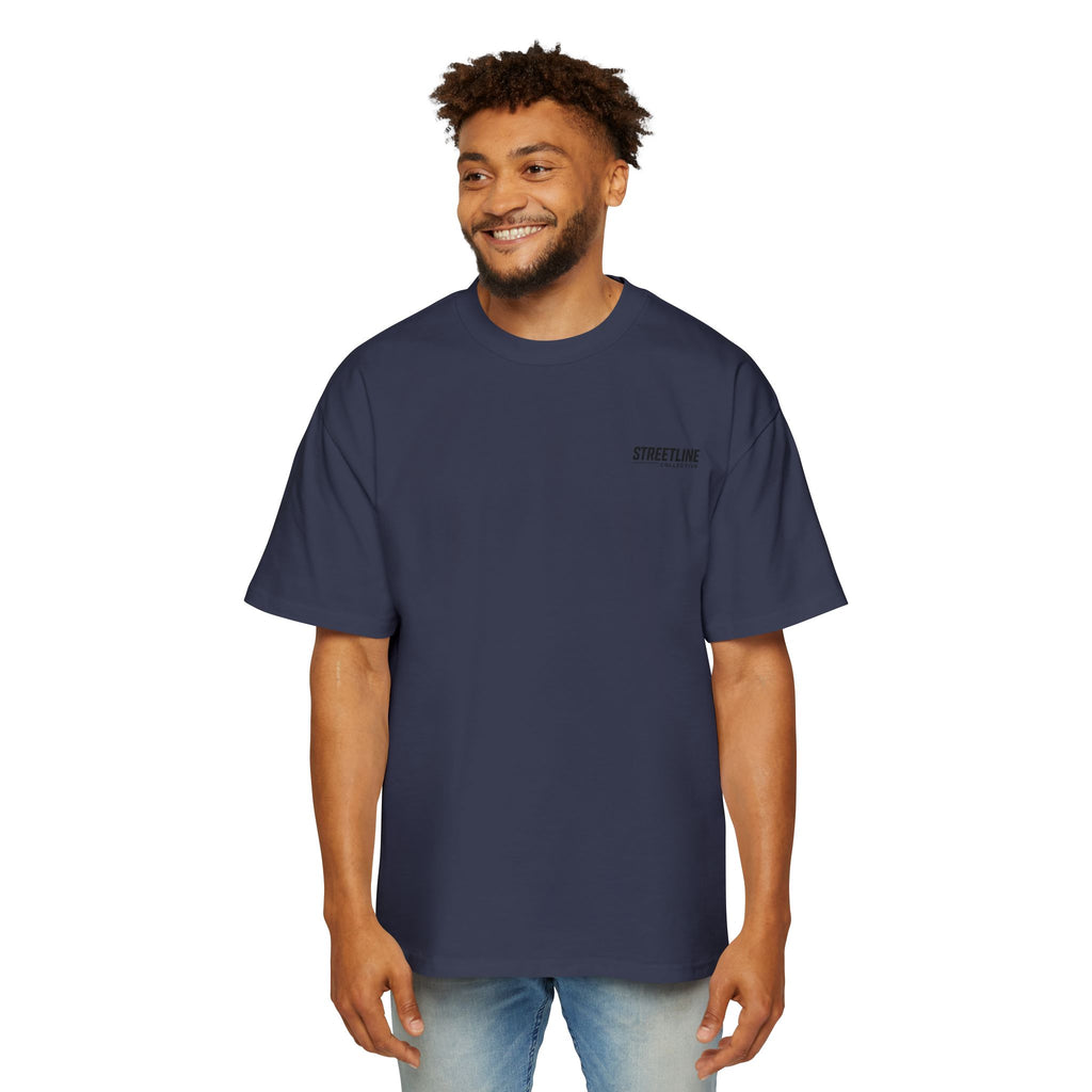 Streetline Collective Eagle Graphic Tee — Oversized Men's Casual T‑Shirt