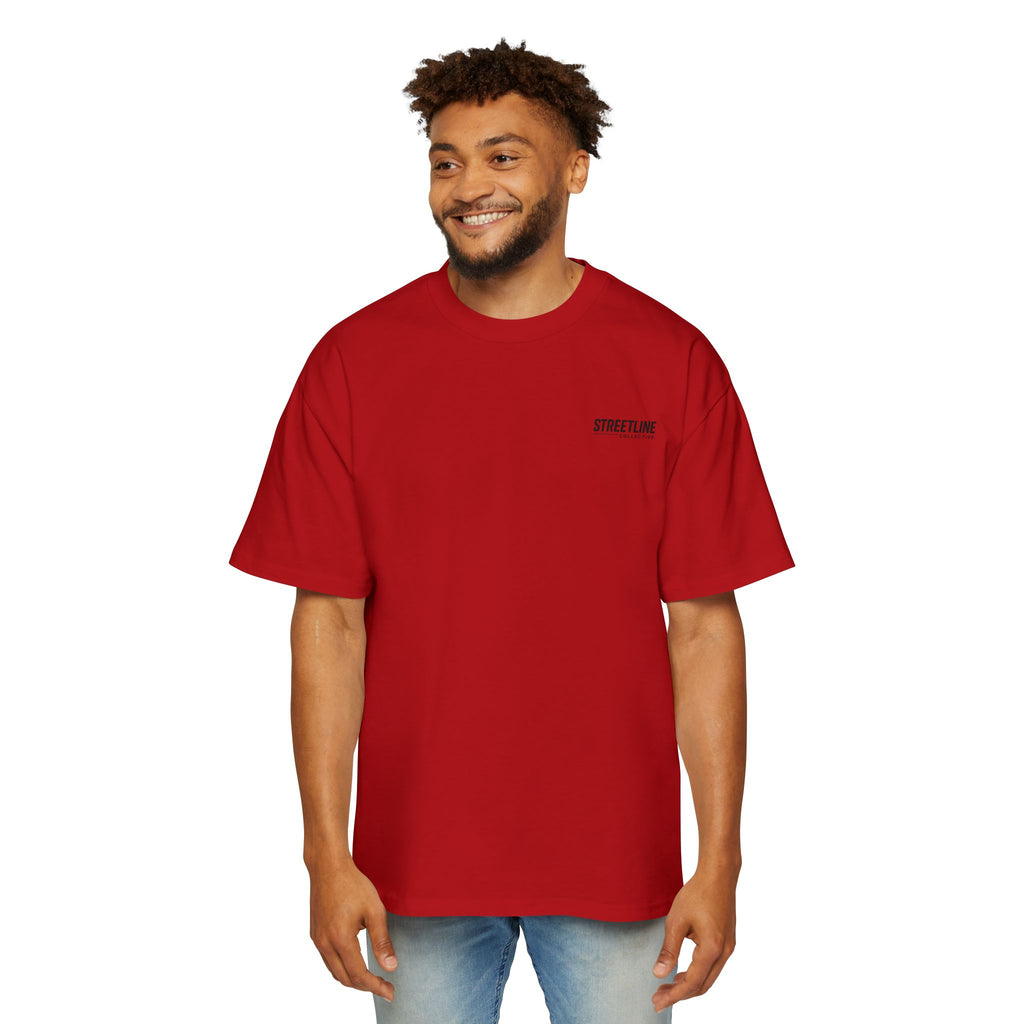 Streetline Collective Eagle Graphic Tee — Oversized Men's Casual T‑Shirt